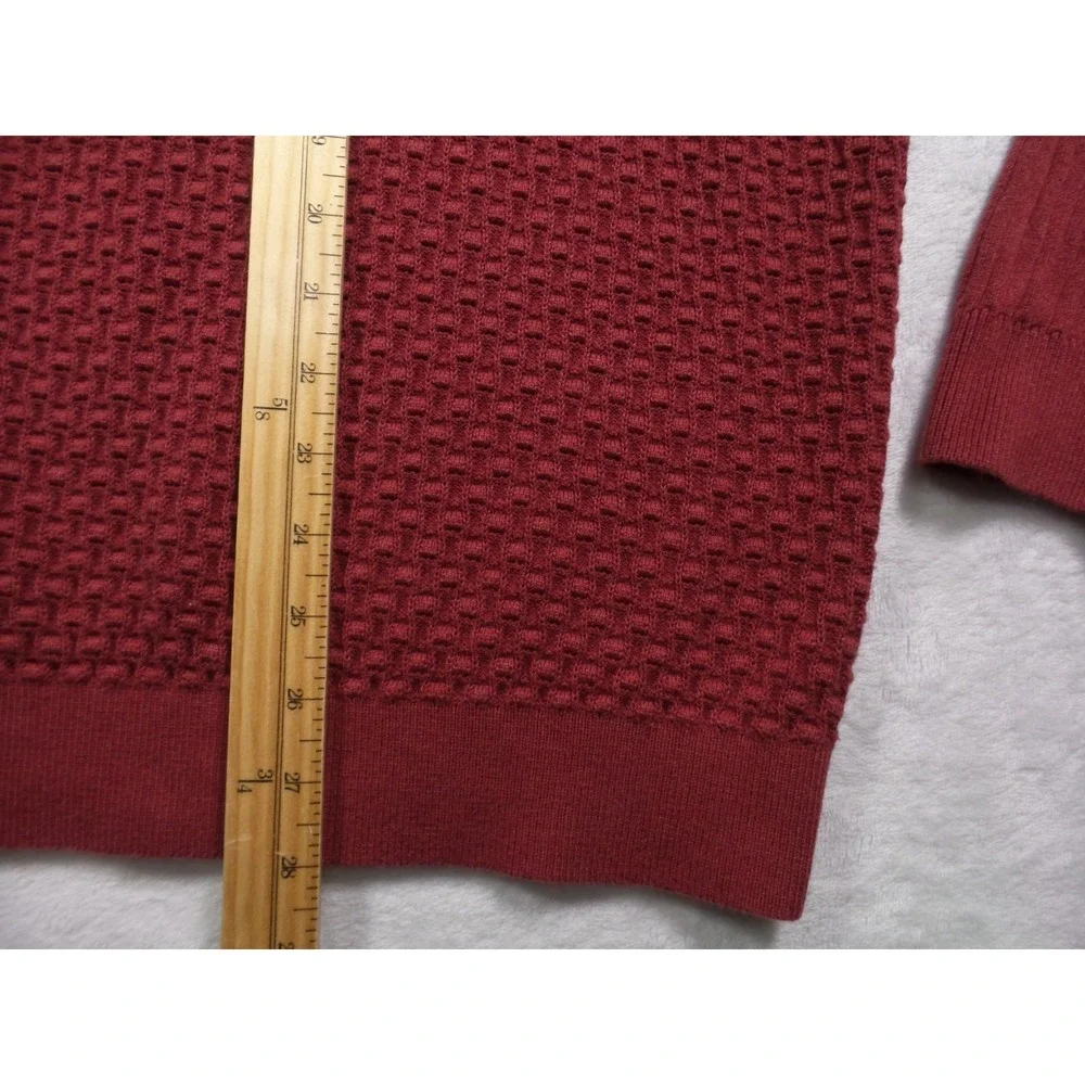 Tommy‎ Bahama Sweater Mens Size Extra Large Red Pullover Knit Mock Neck